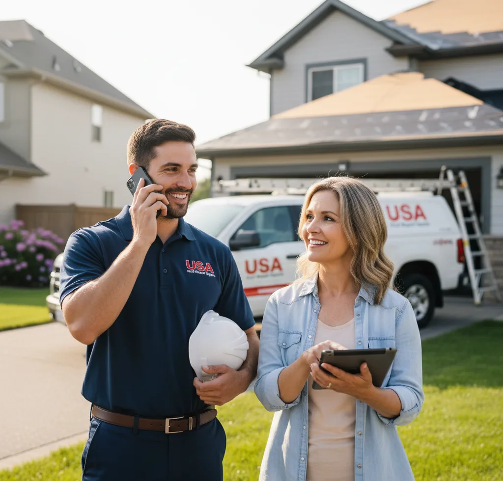 USA Roof Repair Experts customer support in Rutherfordton